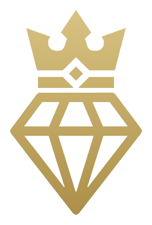 Managence crowned-diamond emblem